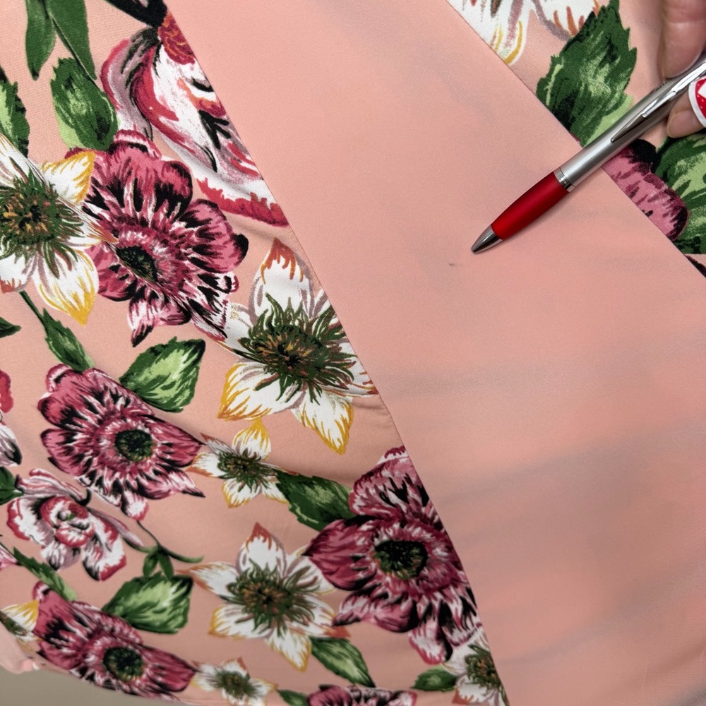 Nina Leonard Pink Floral Maxi Dress - Picture 10 of 14